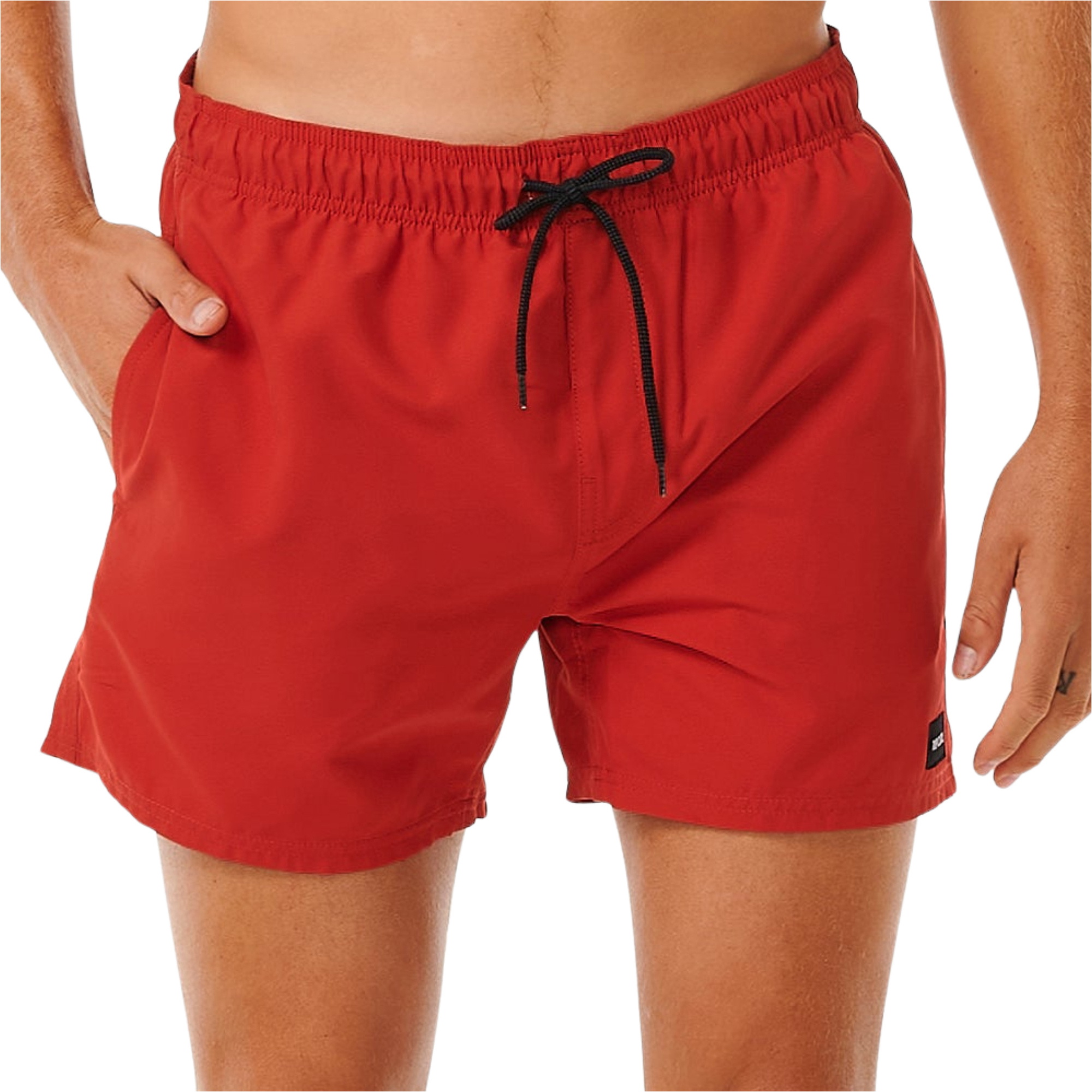 2026 Rip Curl Mens Offset Volley Boardshorts CBOLQ4 - Red